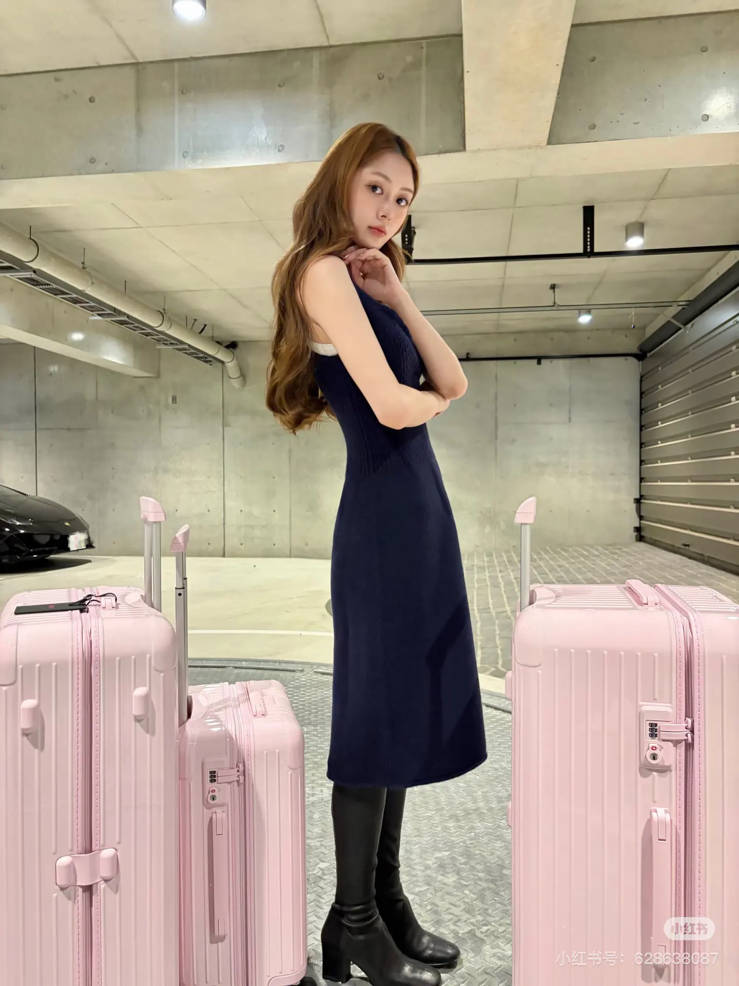 行李箱也能当穿搭单品 说的就是日默瓦芭蕾粉吧 旅行拉杆款 轻便出行款