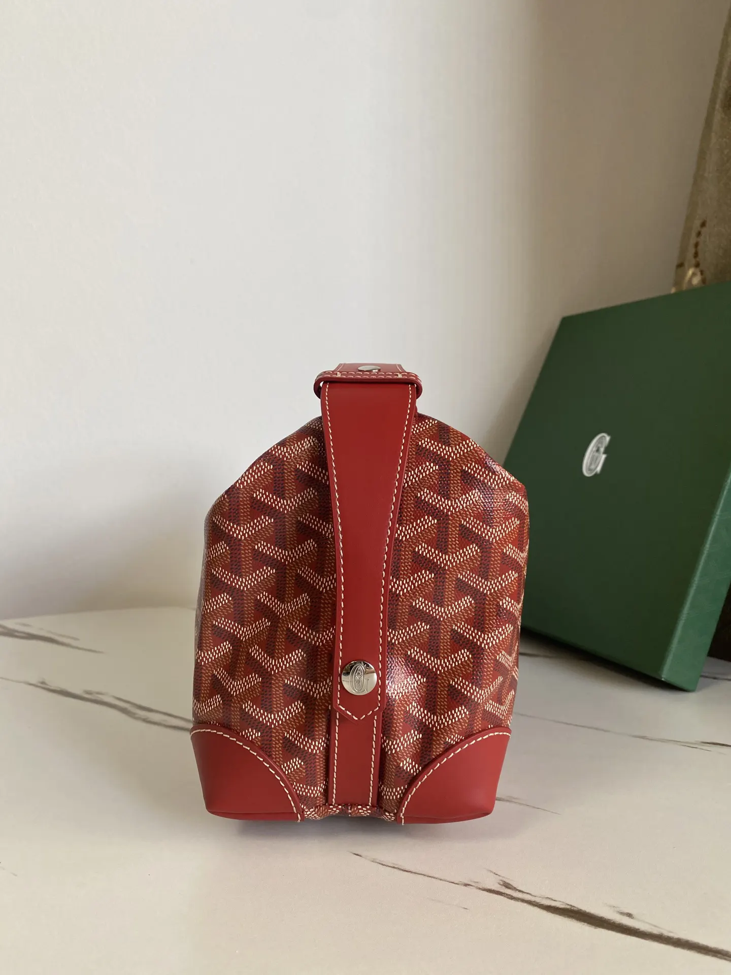 Cosmetic Pouch Leather