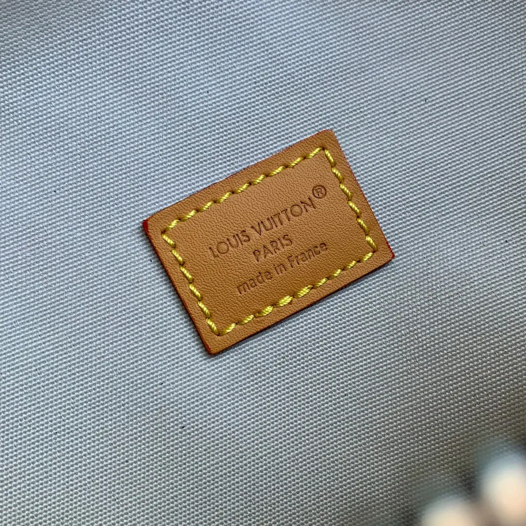 LV 蓝色 帆布 腰包 休闲腰包款