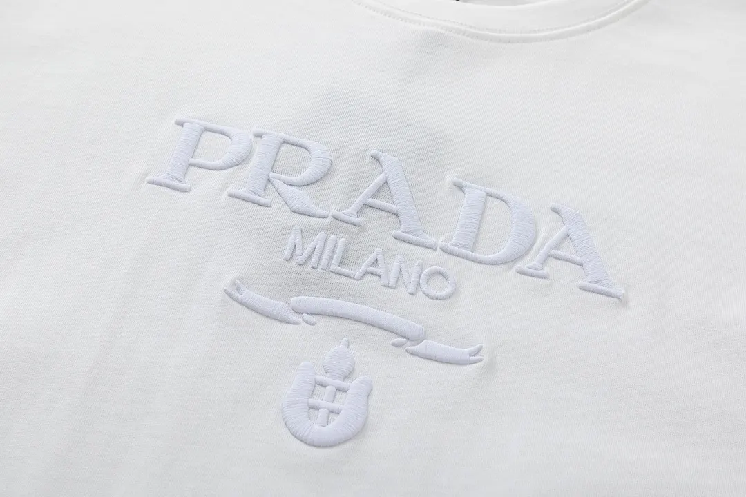 PRADA 2024SS Logo 字母 短袖T恤 休闲百搭款