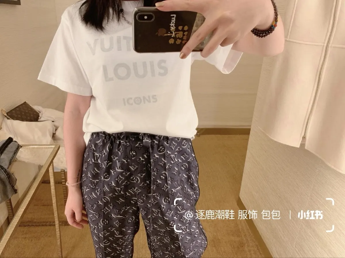 Louis Vuitton 字母 印花 短袖T恤