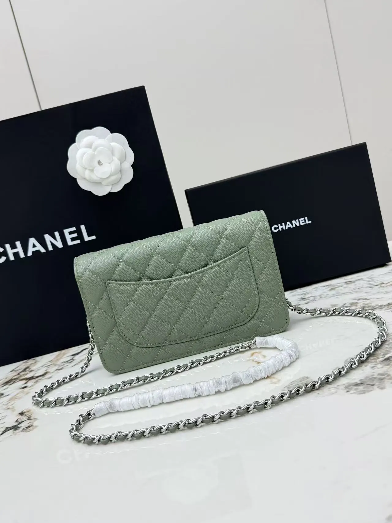 Chanel Chain Bag Leather