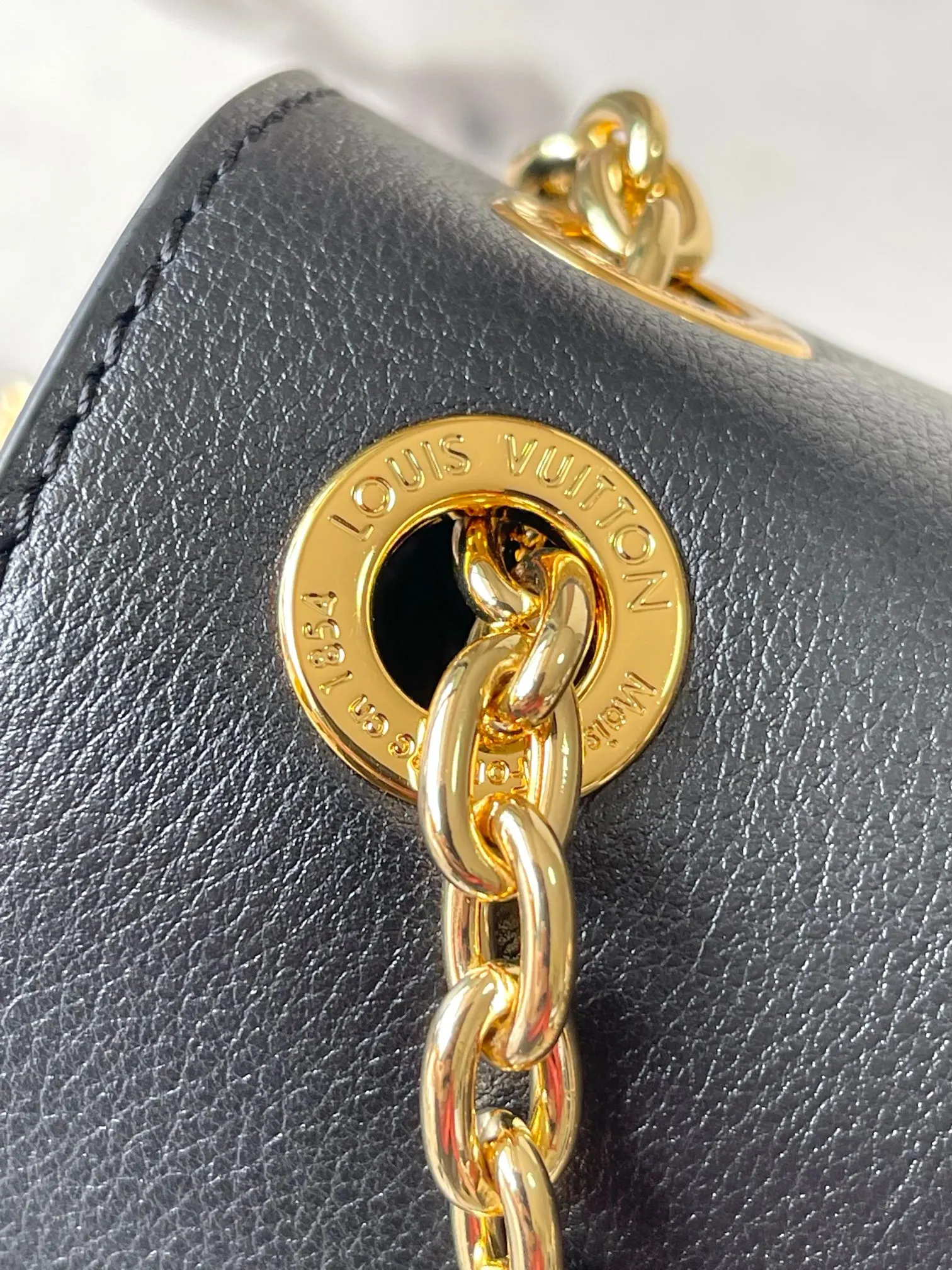 Louis Vuitton 黑色 老花 手提包 实拍款02