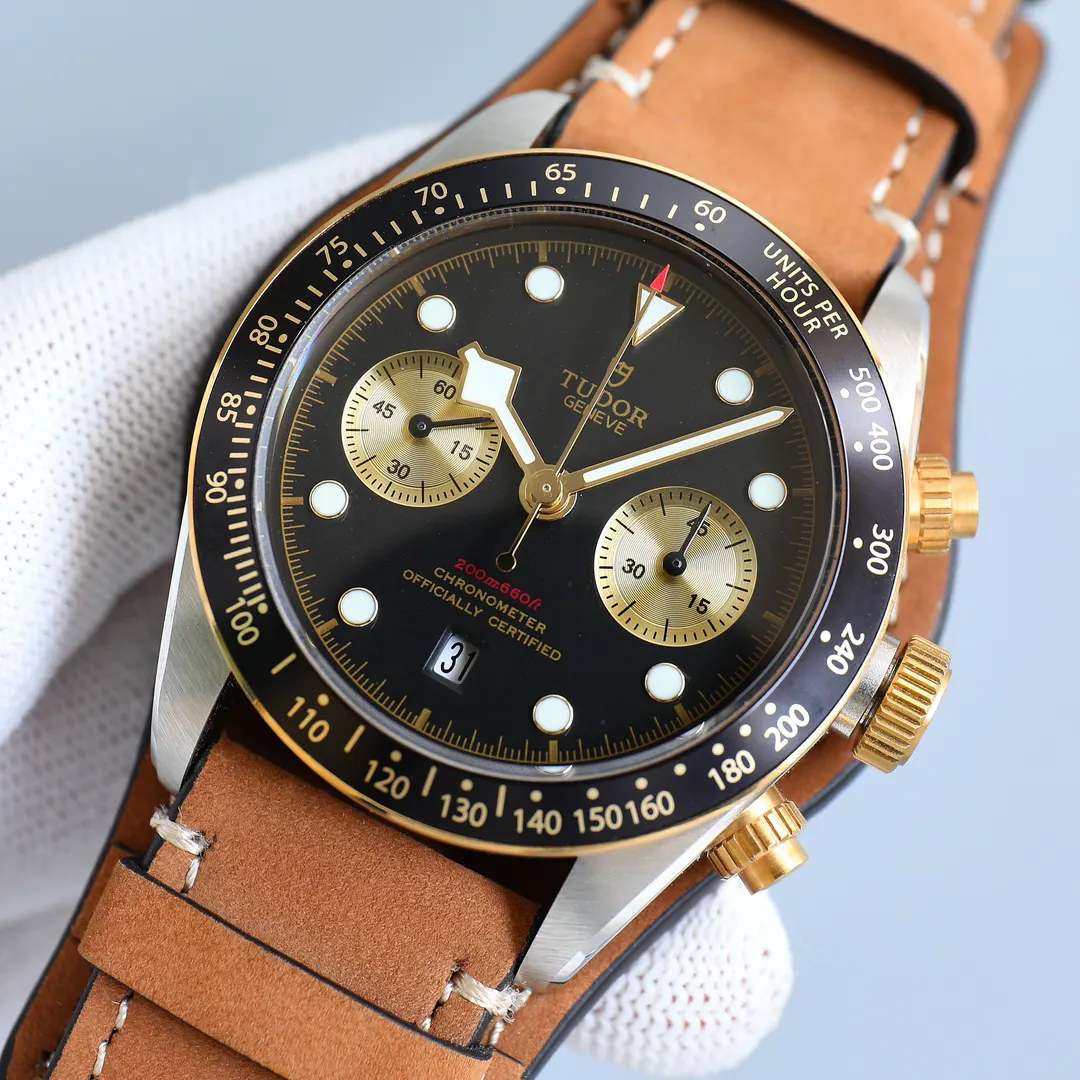 Tudor 帝舵 碧湾计时型 Black Bay Chrono 手錶 經典腕表款