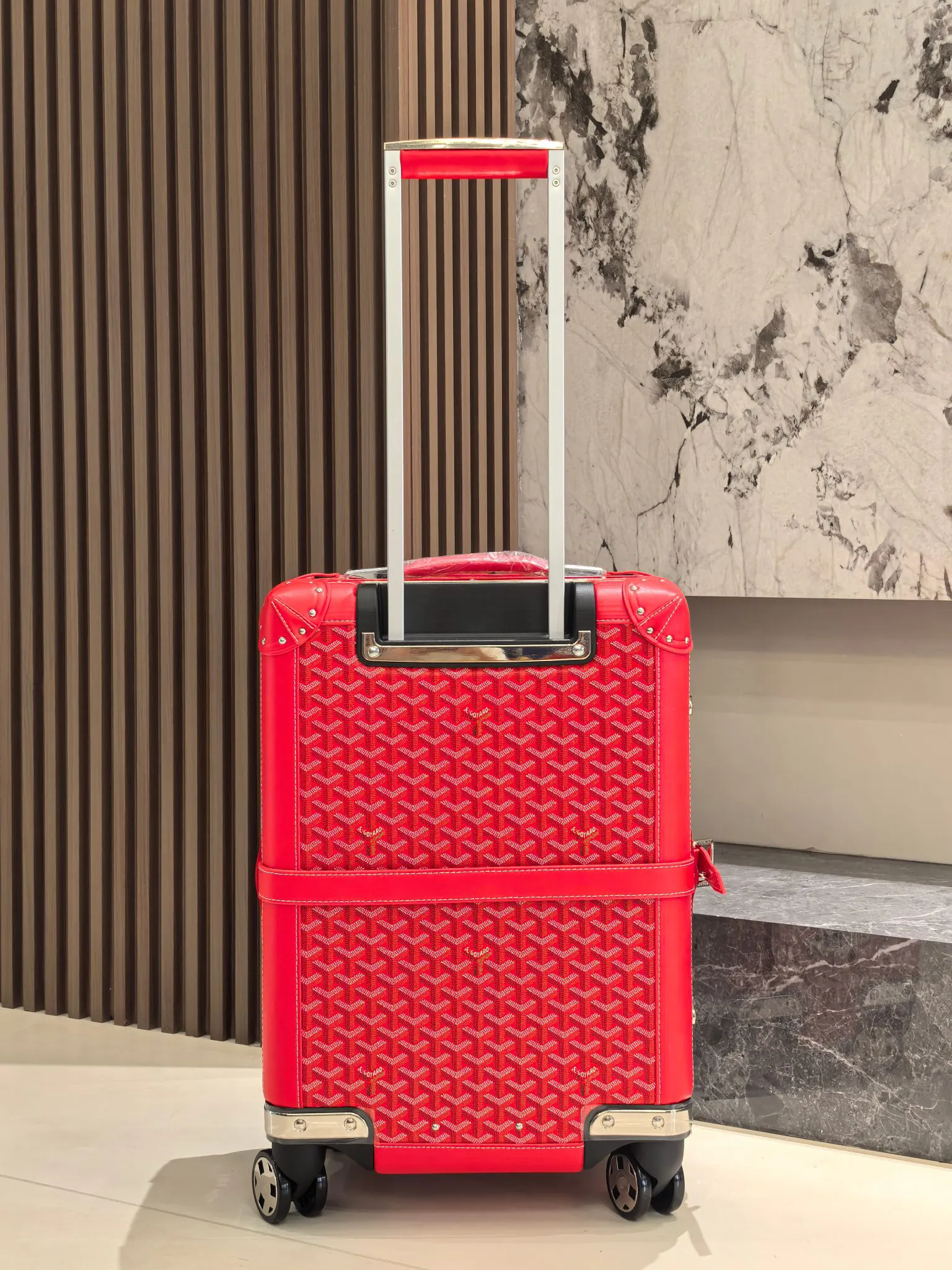 Goyard 戈雅 寸登机箱 全手工精心打造 行李箱 旅行拉杆款 輕便出行款