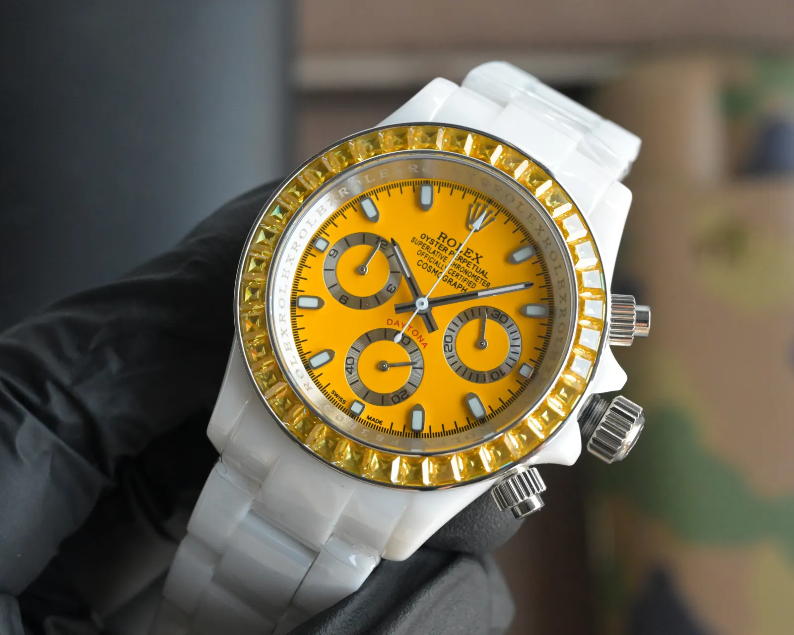 Rolex 劳力士 迪通拿系列 陶瓷表壳 尺寸 矿物质镀 手表 经典腕表款