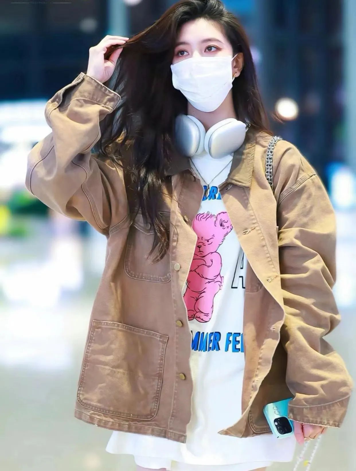 Gucci 26SS 白色 印花 水洗 短袖T恤