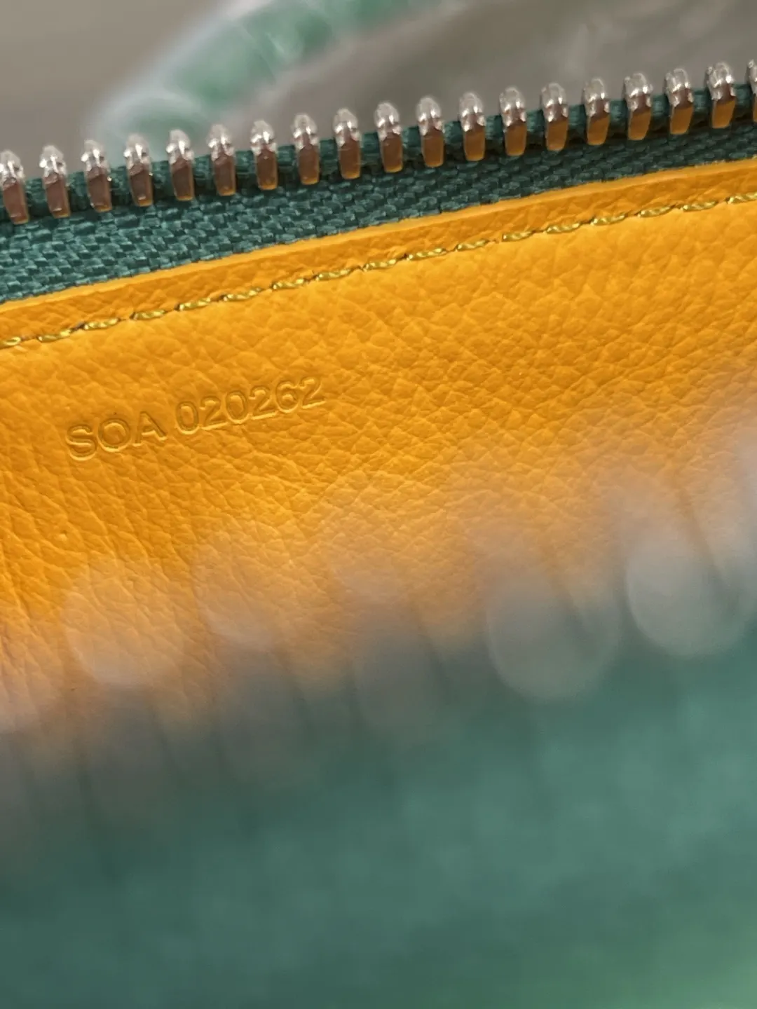 Goyard 藍色 小牛皮 腋下包 復古腋下背款(數字9) Goyard 藍色 小牛皮 腋下包 復古腋下背款(數字9)