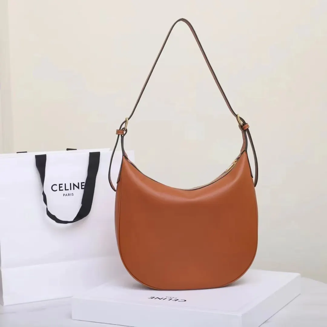 Hobo Shoulder Bag Vintage Leather