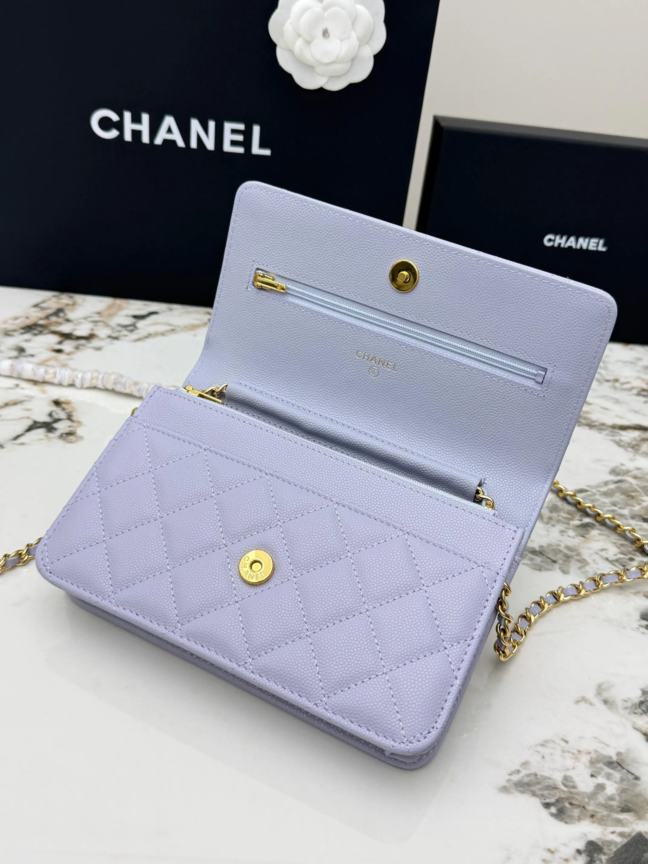 CHANEL 小牛皮 链条包 精致链条款