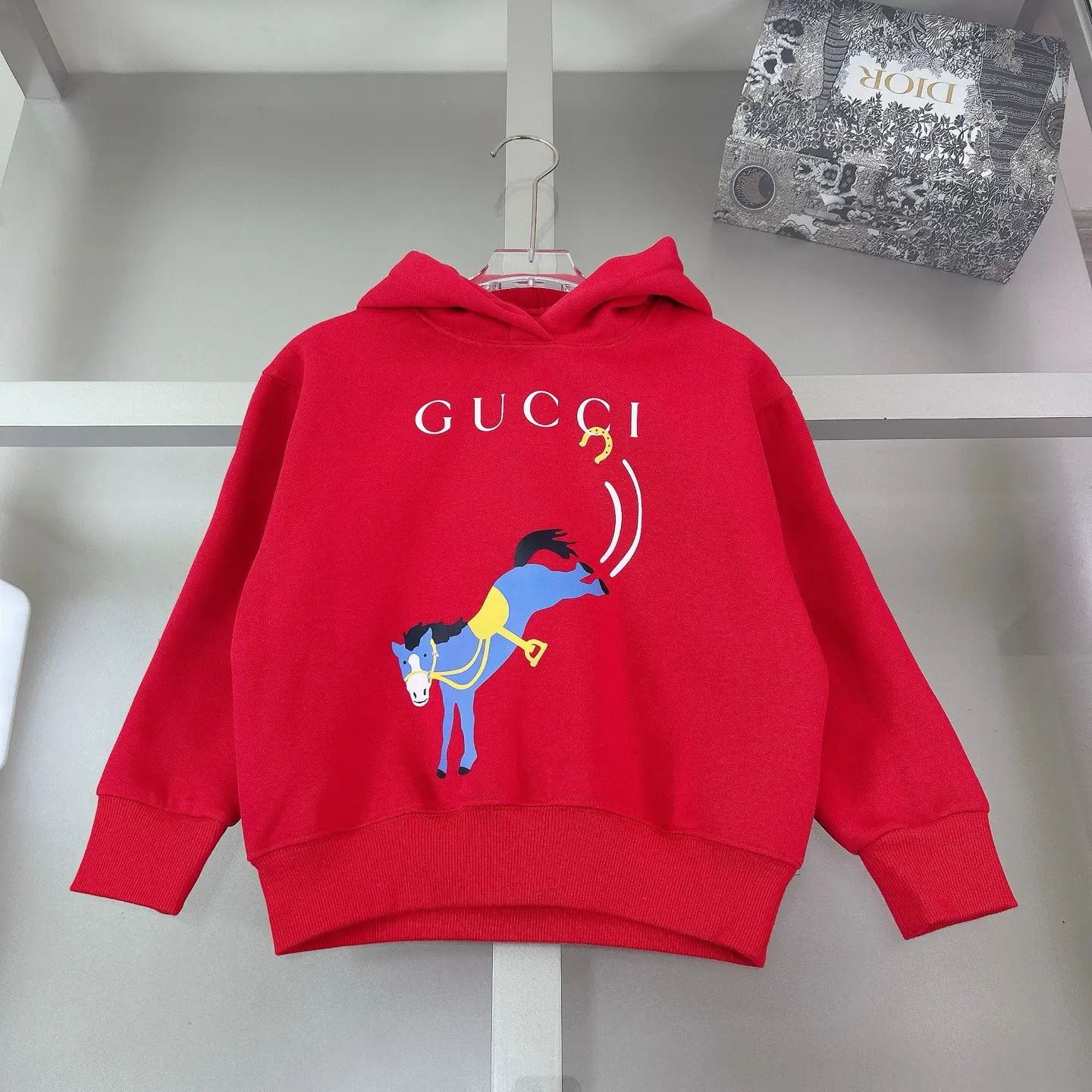 Gucci Logo印花圆领卫衣