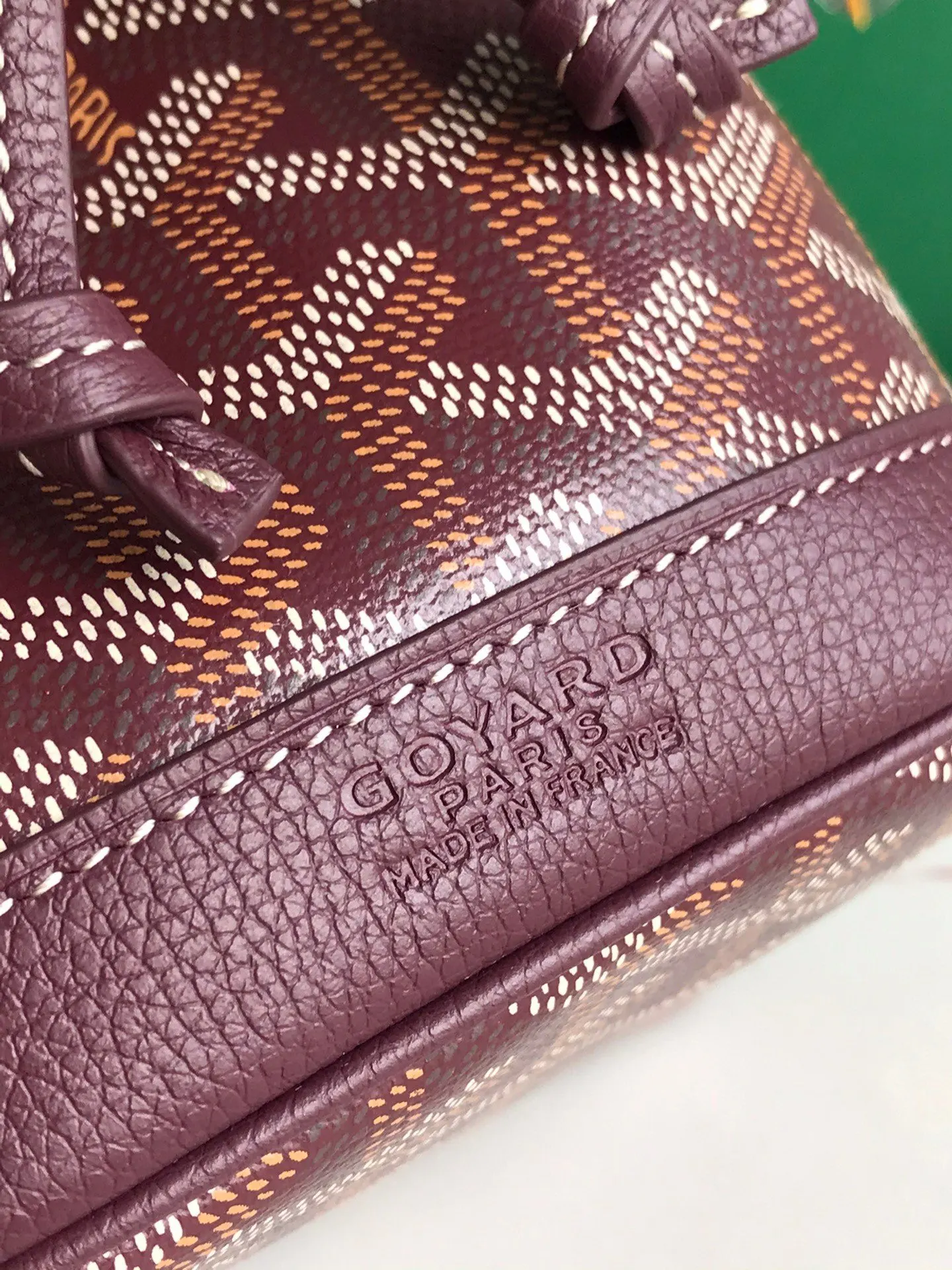 Goyard 皮革 × ×鼎鼎戈雅 水桶包 休闲水桶款