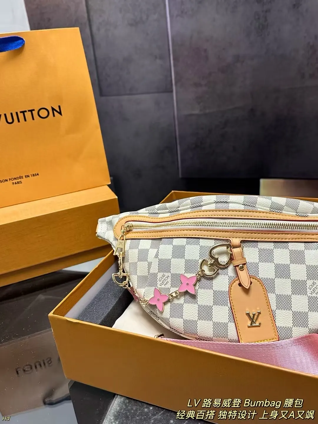 Louis Vuitton Belt Bag Classic Casual Fashion
