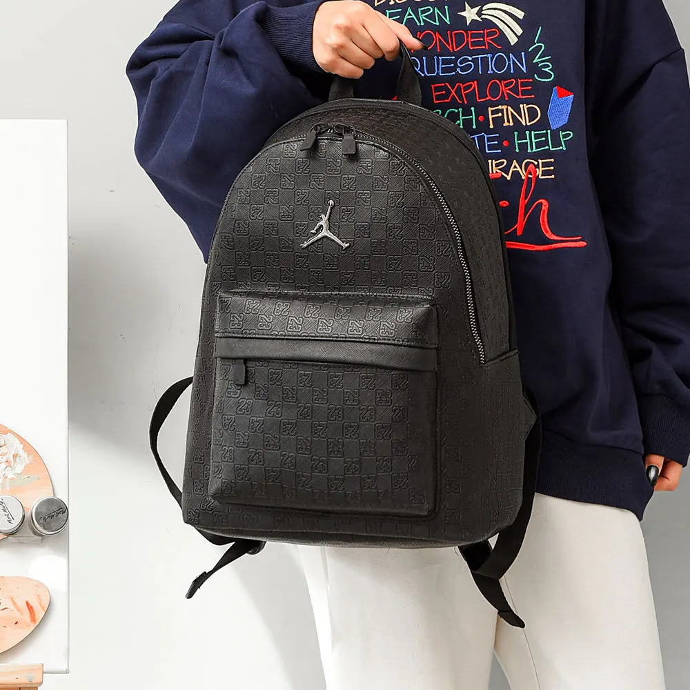 老花 AIR JORDAN乔丹飞人 男女同款满印老 雙肩包 实用雙肩款