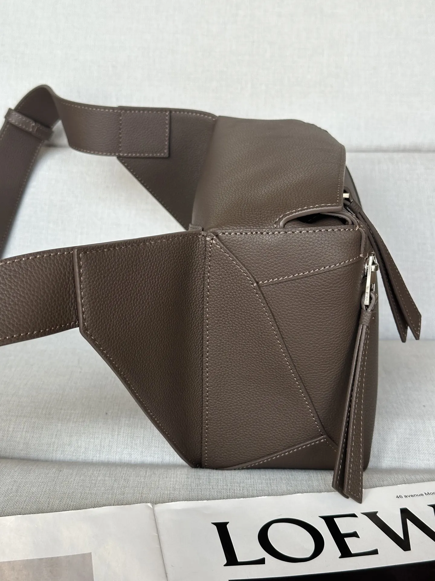 Belt Bag Casual Leather