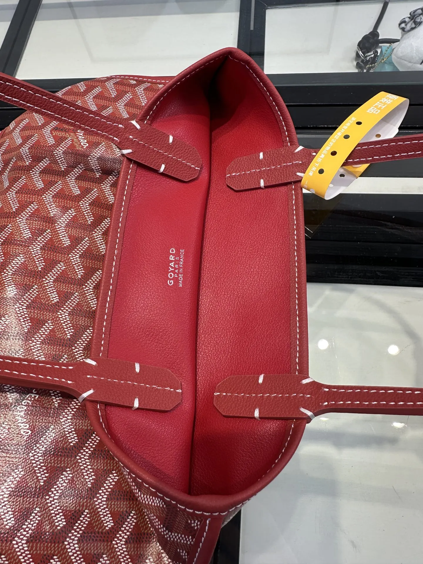 Goyard 小牛皮 戈雅 菜篮子 Anjou mini托特包 双面用 大容量托特款