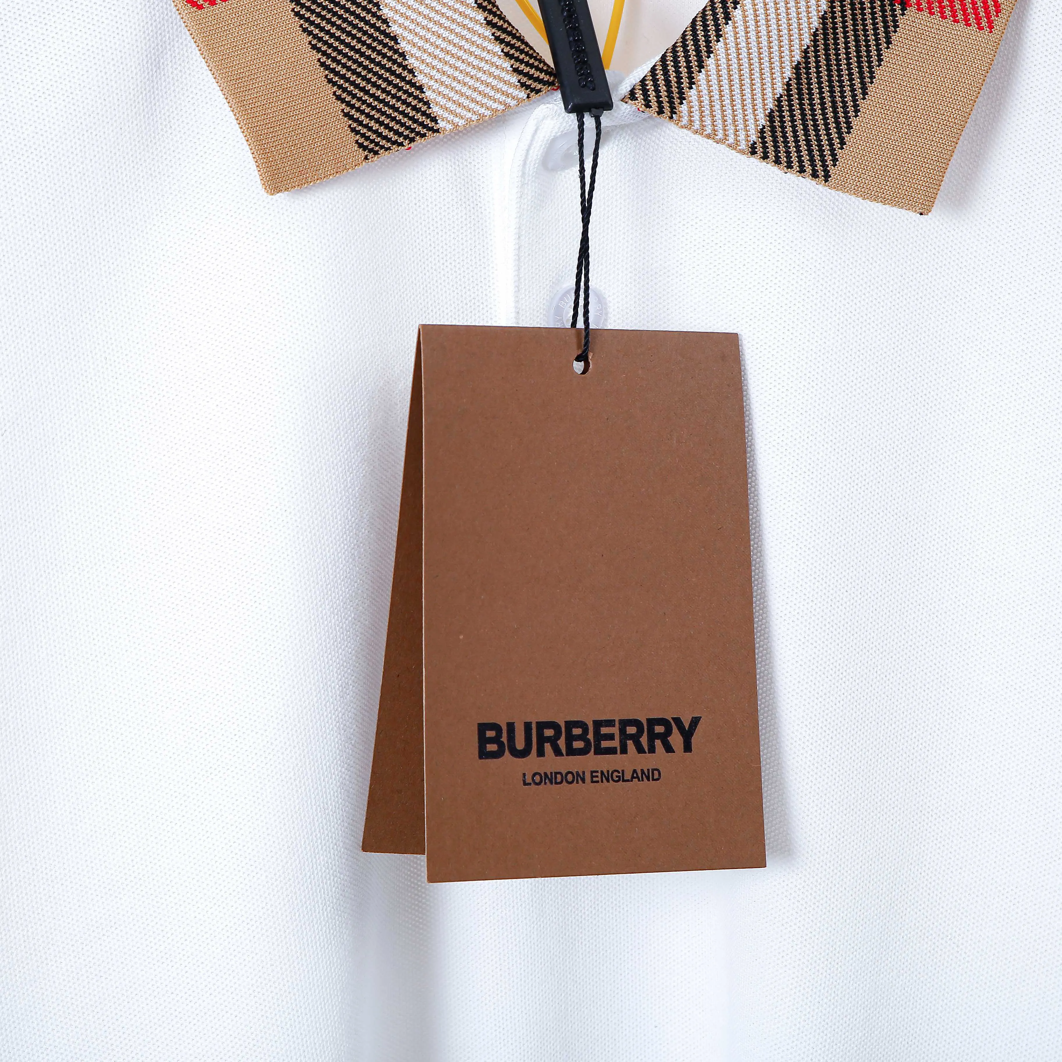 Burberry 格纹 Polo衫 休闲百搭款