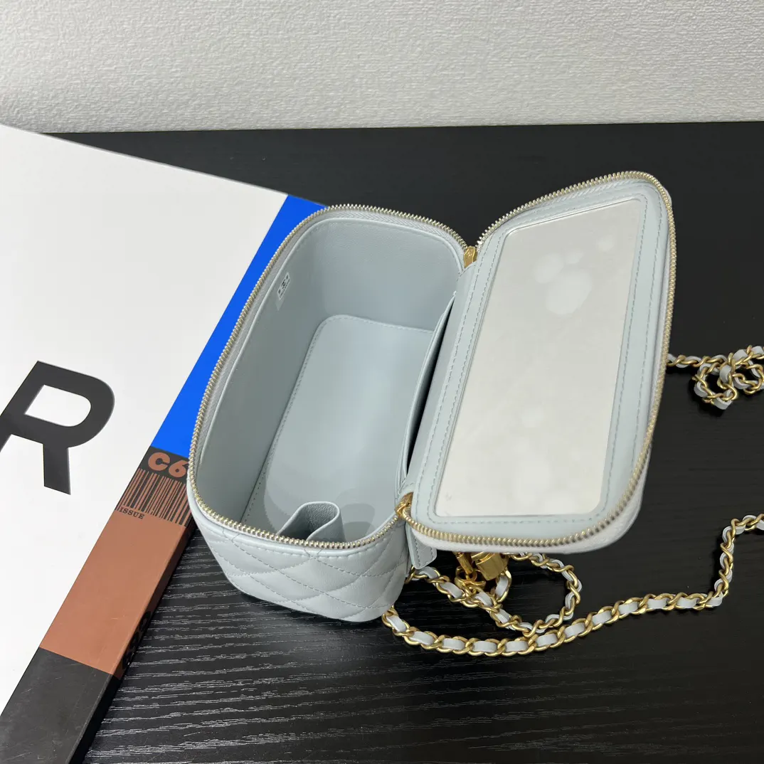 Chanel Lambskin Flap Chain Bag One Shoulder Cross Image 8 Chanel Lambskin Flap Chain Bag One Shoulder Cross Image 8