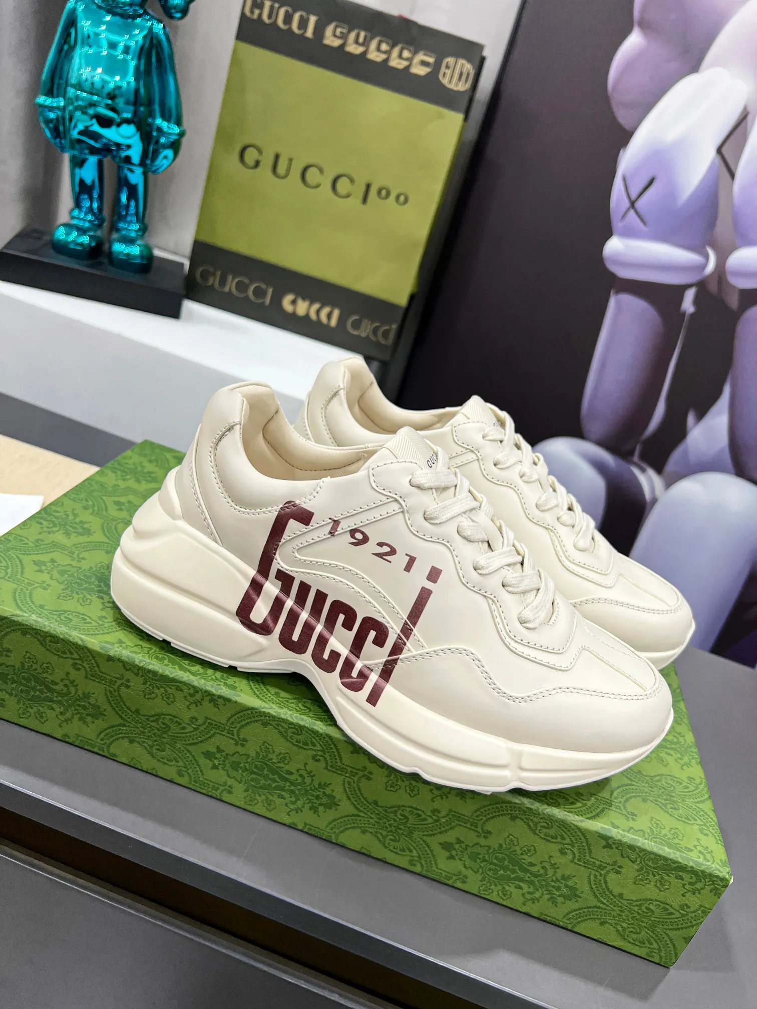 Gucci Logo休闲运动鞋 百搭款