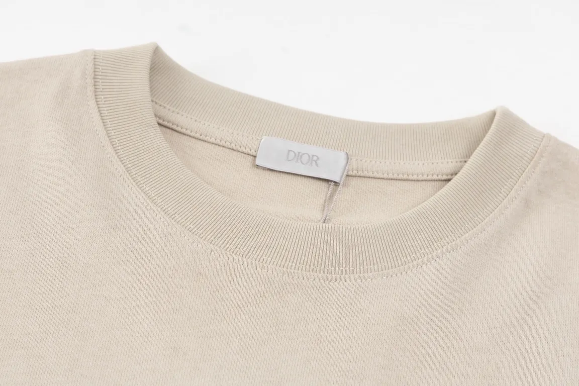 DIOR 字母 纯棉 短袖T恤 休闲百搭款