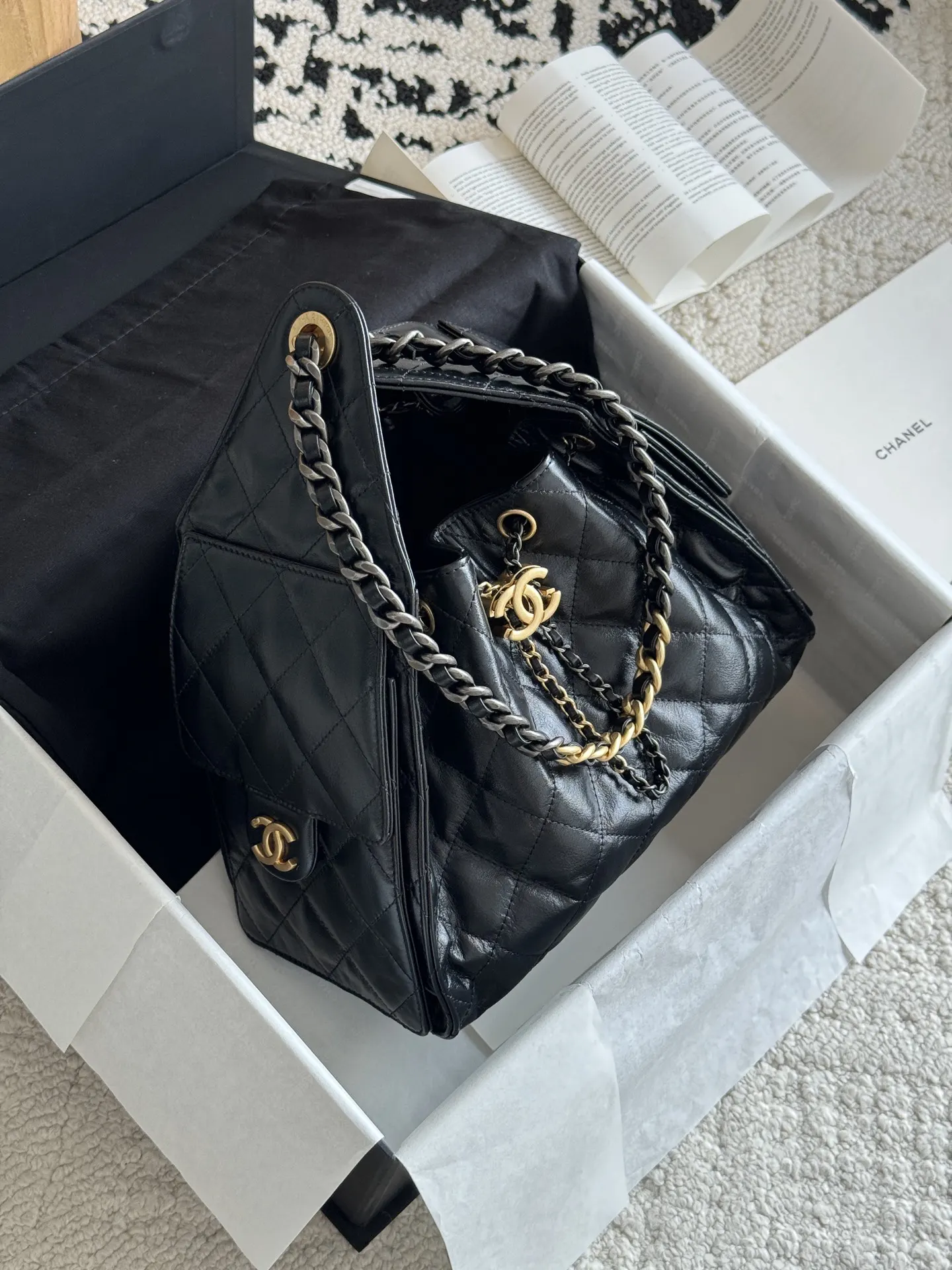 Hobo Shoulder Bag Vintage Leather
