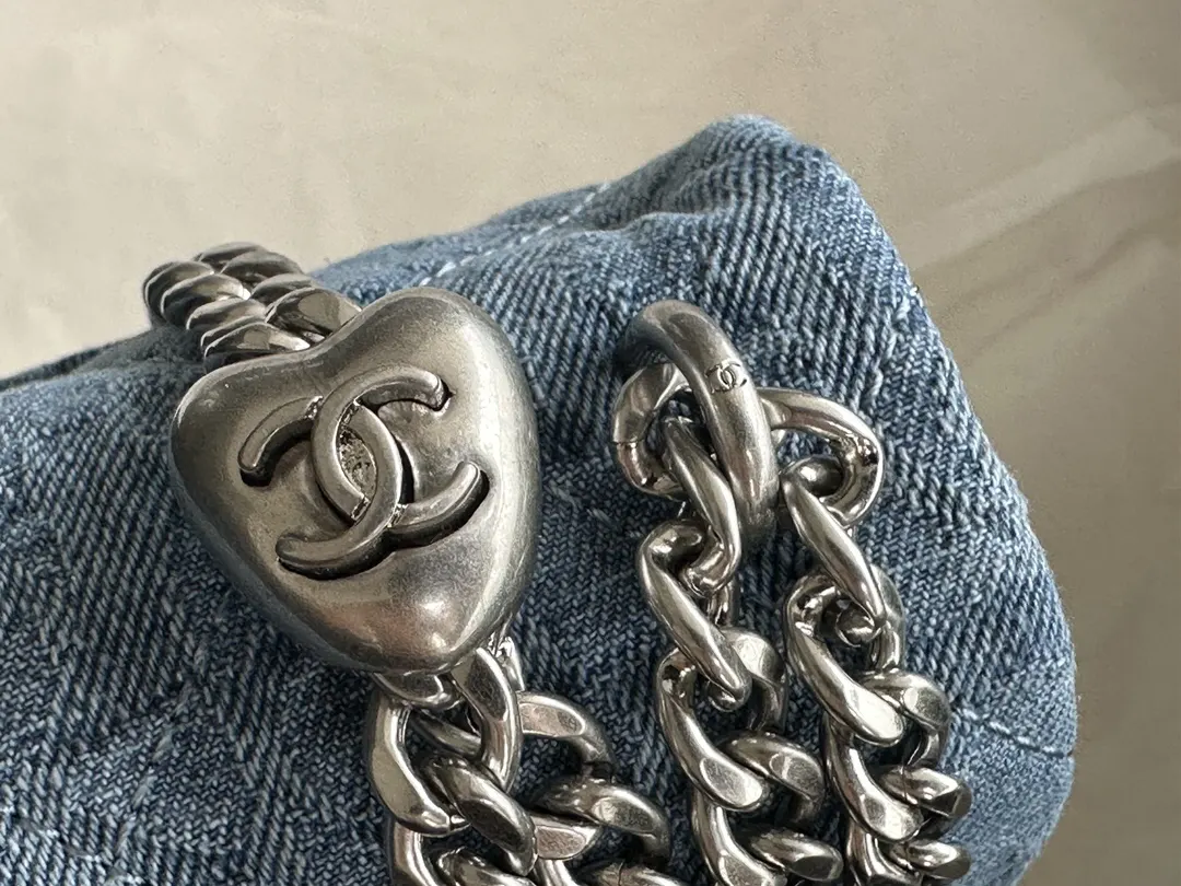 Silver Gold Chain Bag