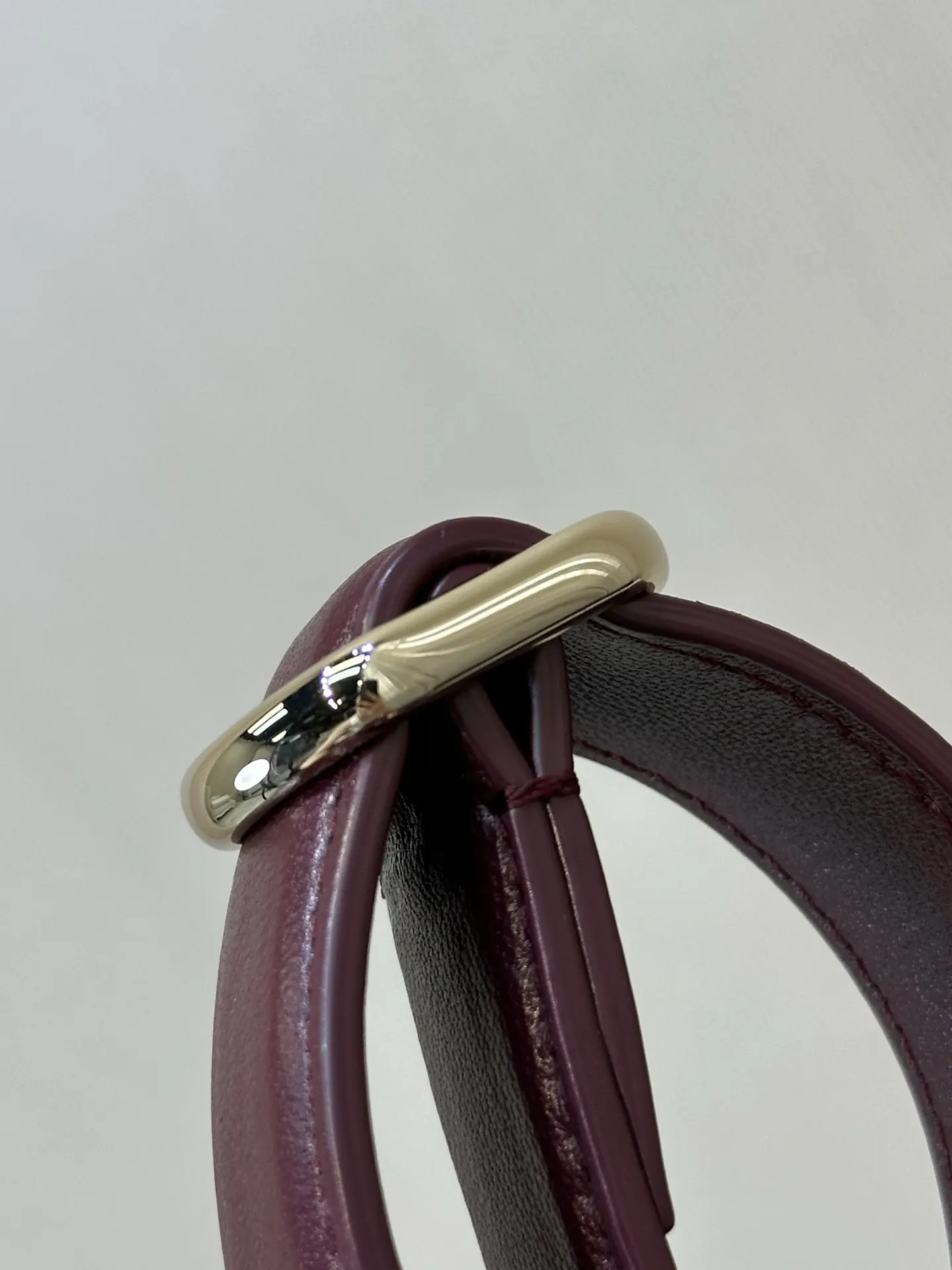 Silver Gold Top Handle Bag Commuter