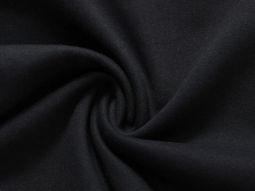 Balenciaga Black Cotton Loose Sweatshirt