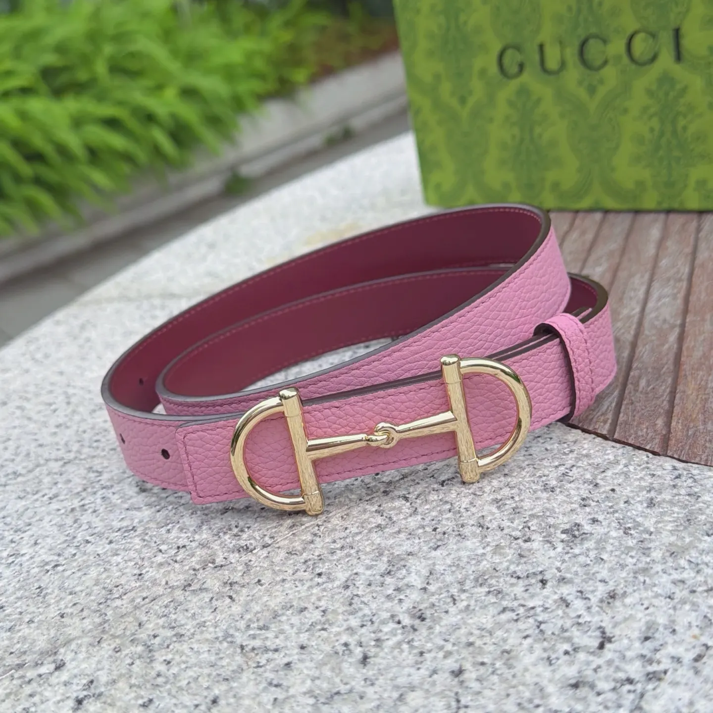 Gucci Double G Buckle Cowhide Double Sided Belt Business And Leisure Image 2 Gucci Double G Buckle Cowhide Double Sided Belt Business And Leisure Image 2