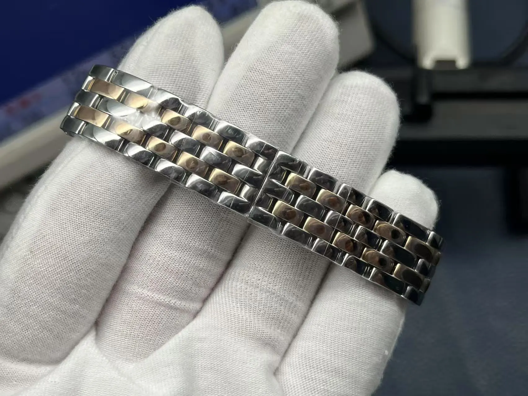 Cartier 藍色 手錶 經典腕表款