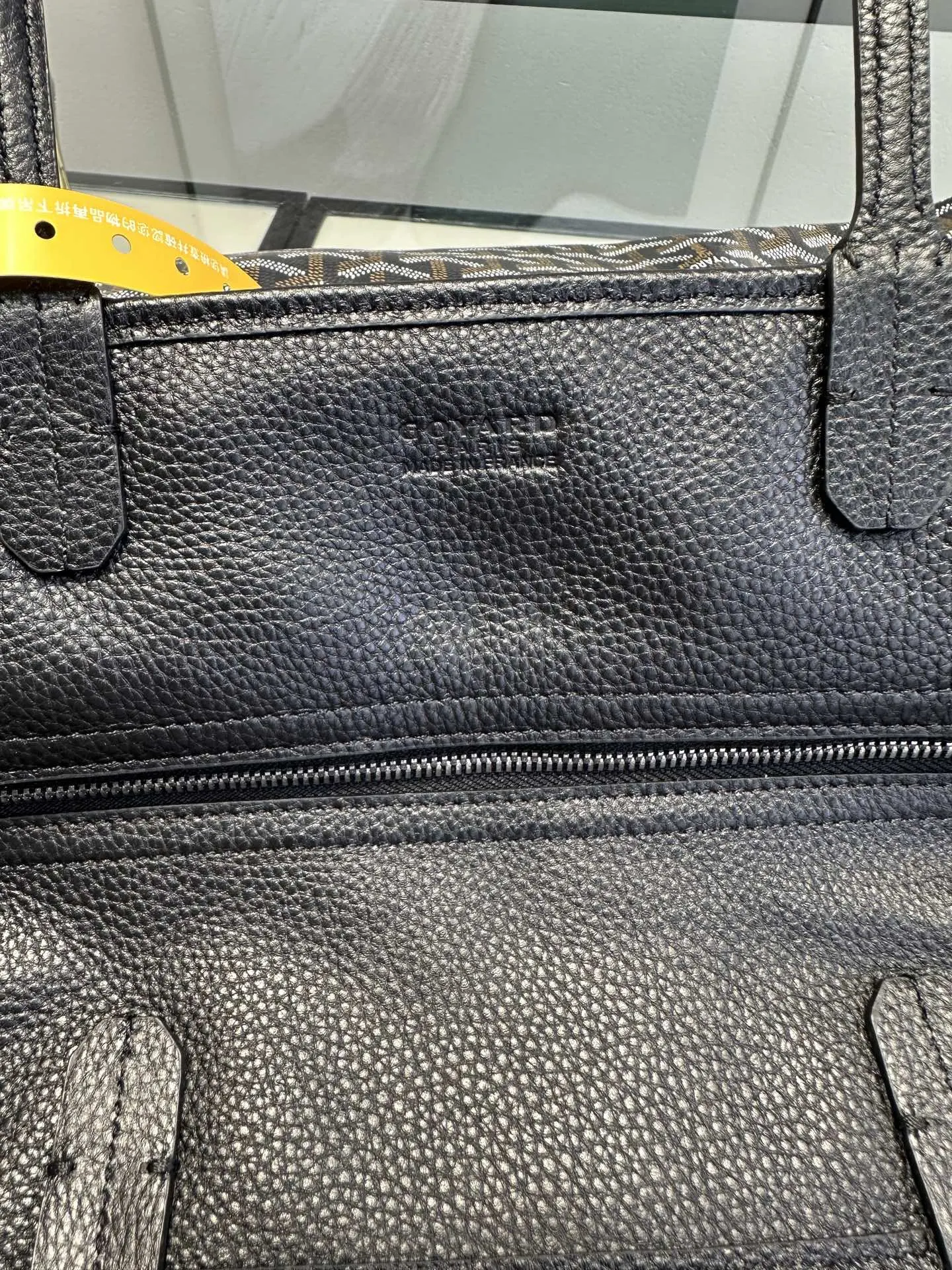 Goyard 黑色 皮革 托特包 大容量托特款