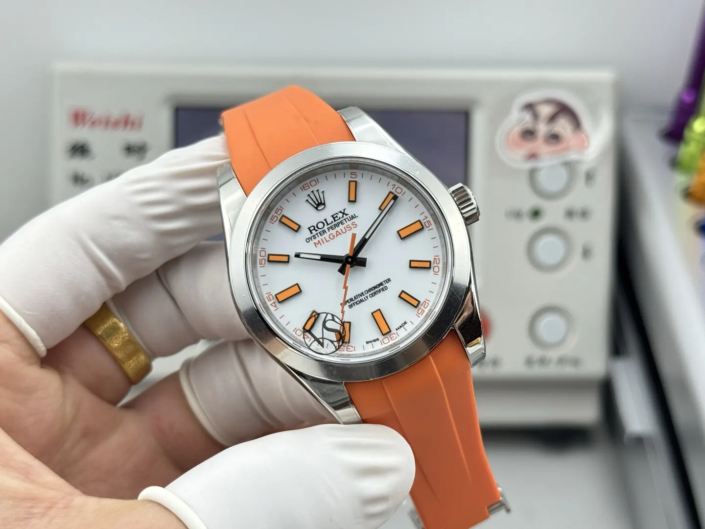 Rolex 藍色 綠色 VS格磁系列 闪电 綠面 藍面 黑面 白面 数字面 手錶 經典腕表款