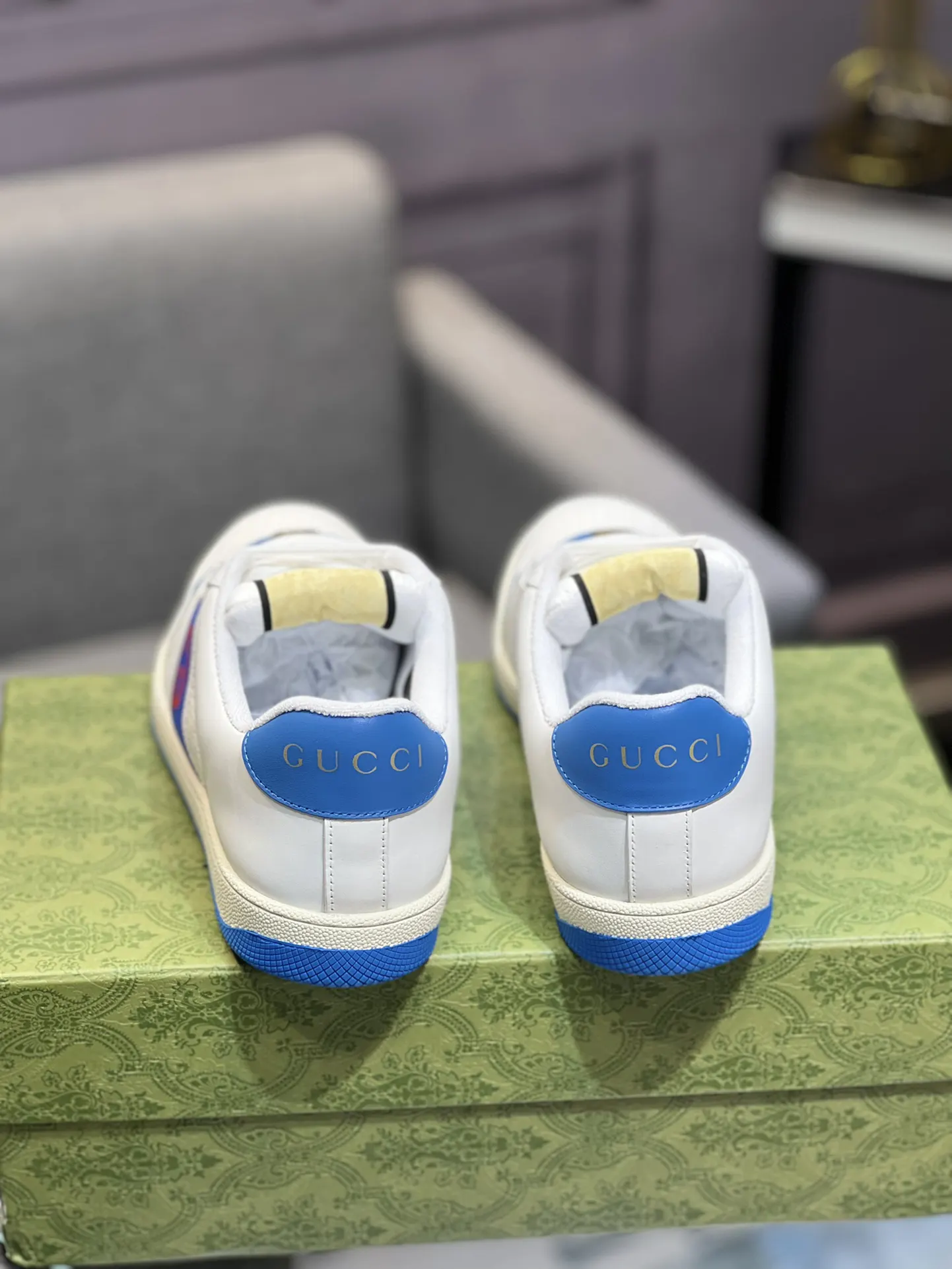 Gucci Logo休闲运动鞋