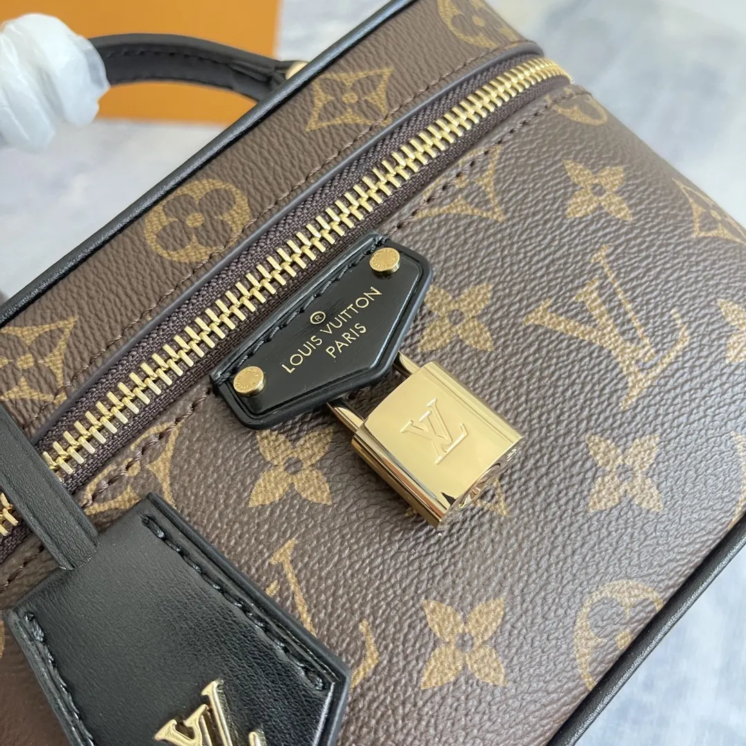 Louis Vuitton Monogram Chain Bag Canvas