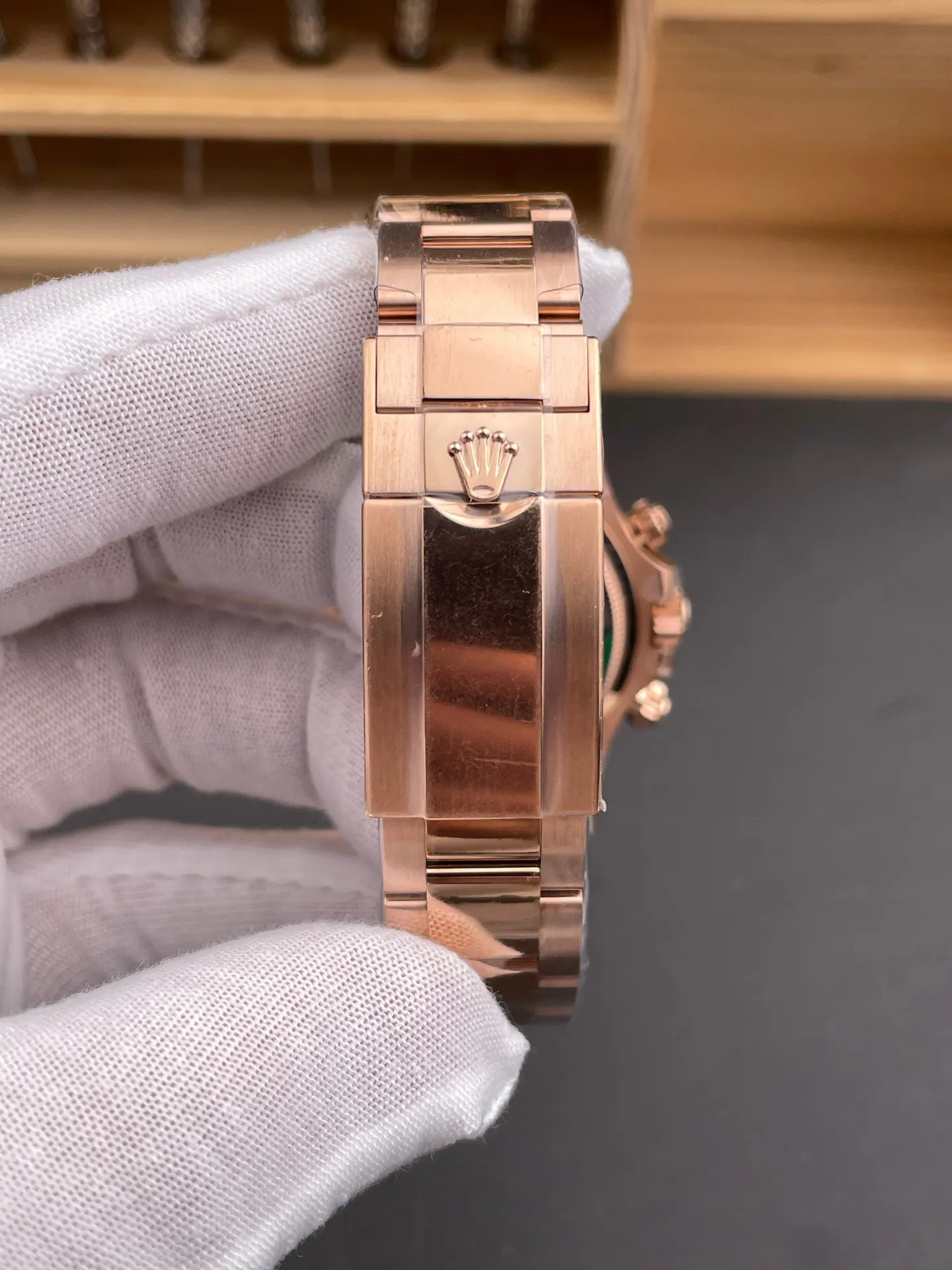 Rolex 玫瑰金 盒 顺丰包邮 劳力士迪通拿 贝 手錶 經典腕表款(數字9) Rolex 玫瑰金 盒 顺丰包邮 劳力士迪通拿 贝 手錶 經典腕表款(數字9)