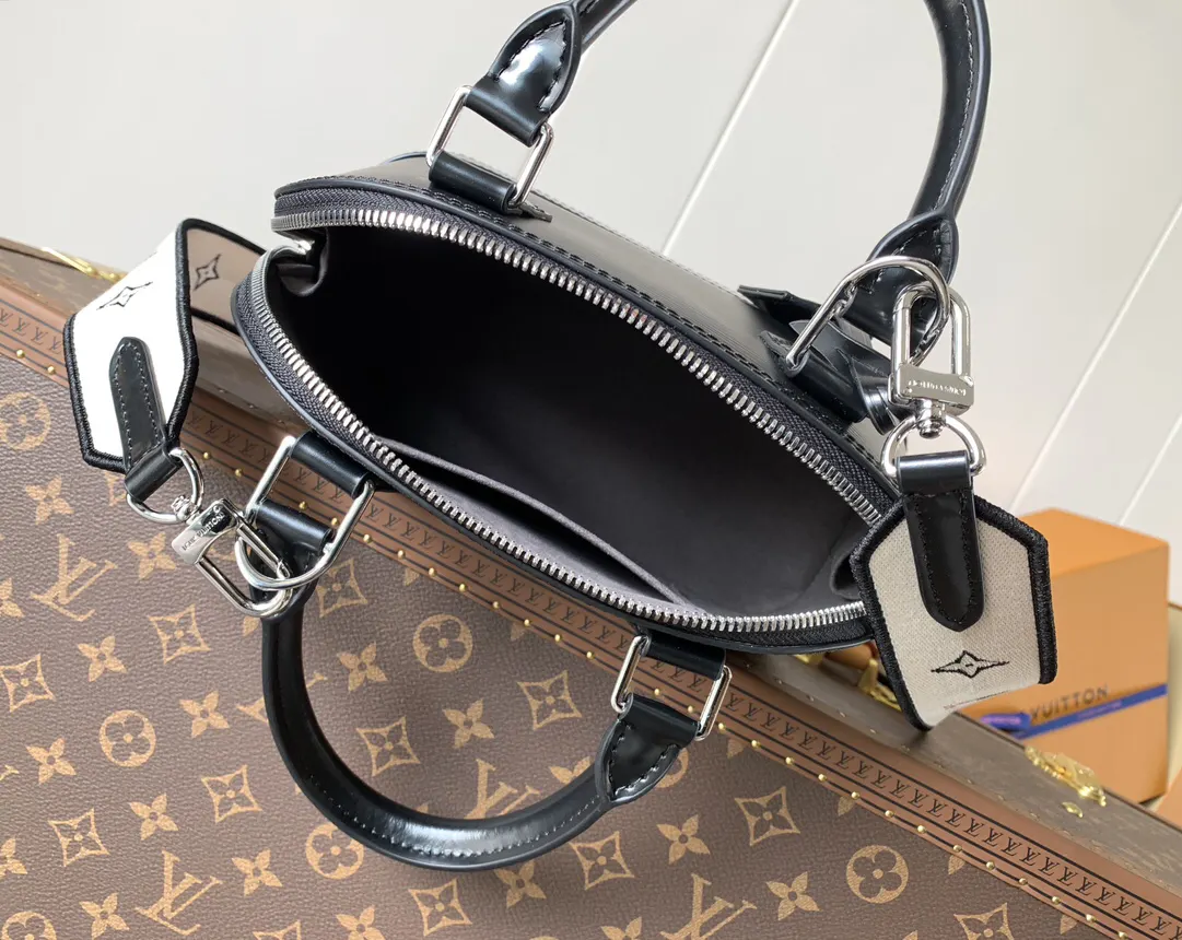 LV Alma black pink color scheme shell bag Image 5 LV Alma black pink color scheme shell bag Image 5