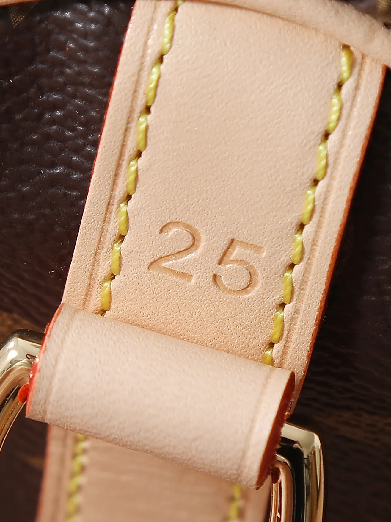 Monogram Organizer Pouch Travel Leather