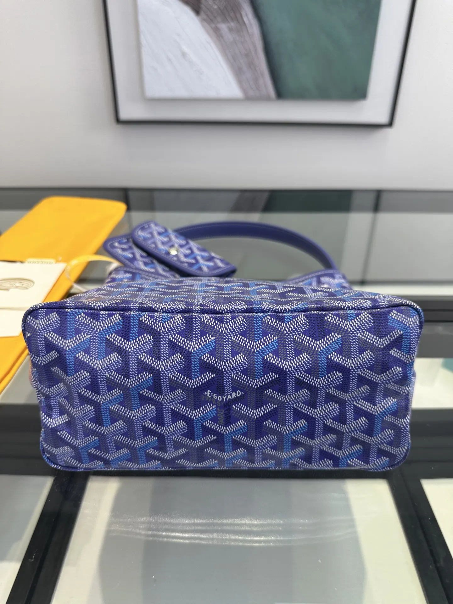 Goyard Hobo 戈雅 迷你hobo 腋下包 蓝莓紫 四季炫彩 托特包 大容量托特款