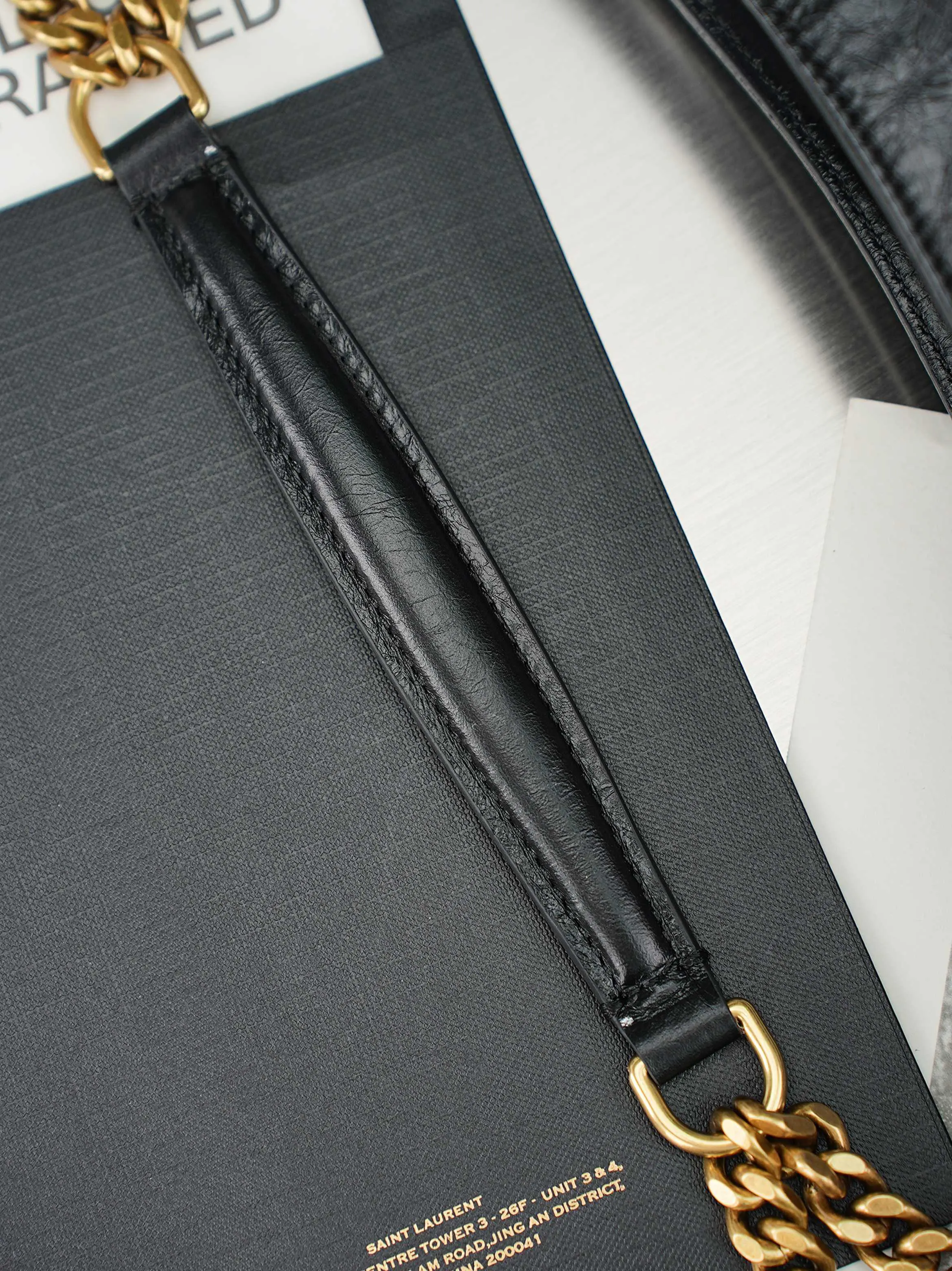 Black Hobo Shoulder Bag Vintage