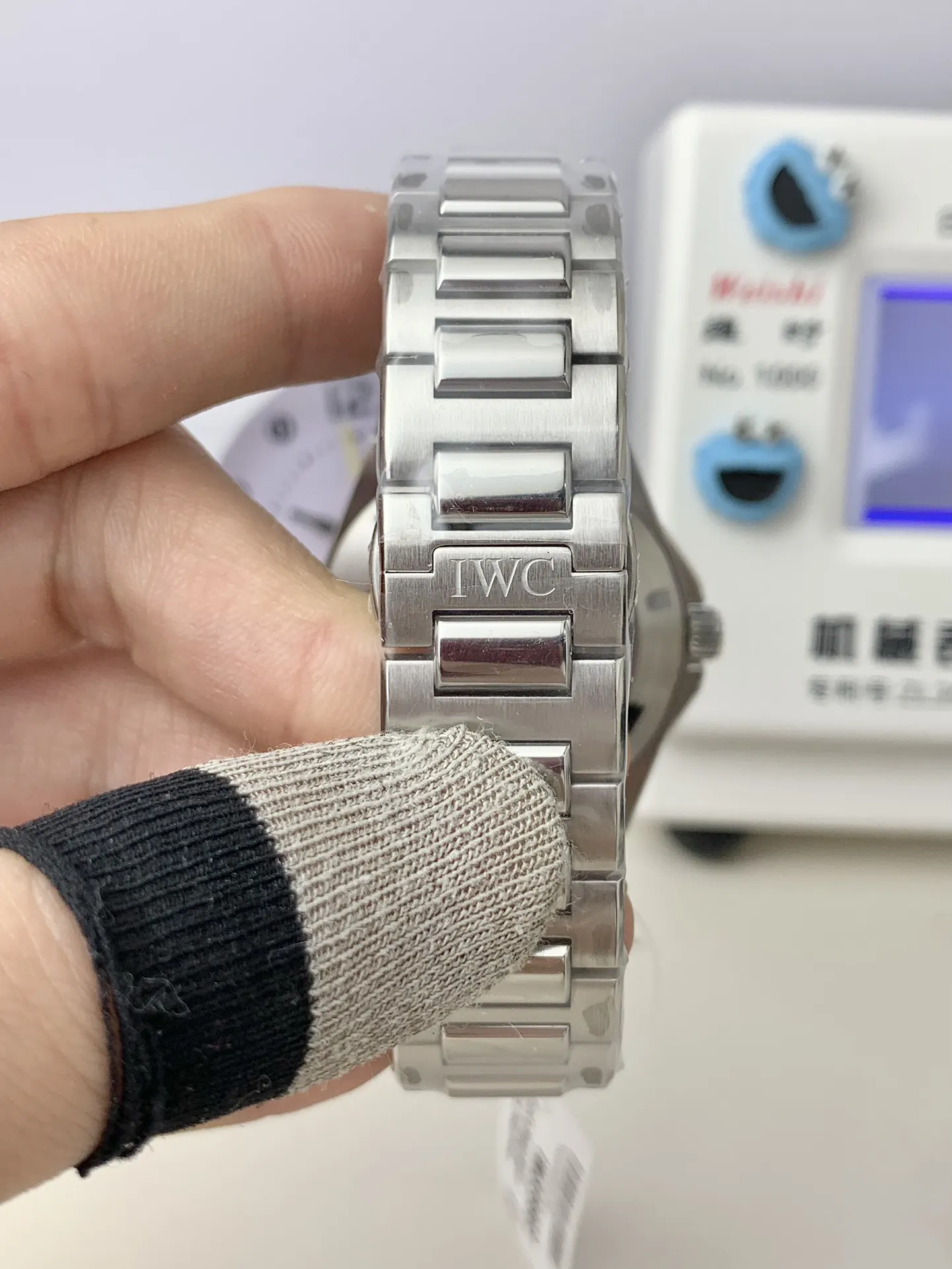 菲达出品 万国工程师 蓝盘 菲 手表 经典腕表款