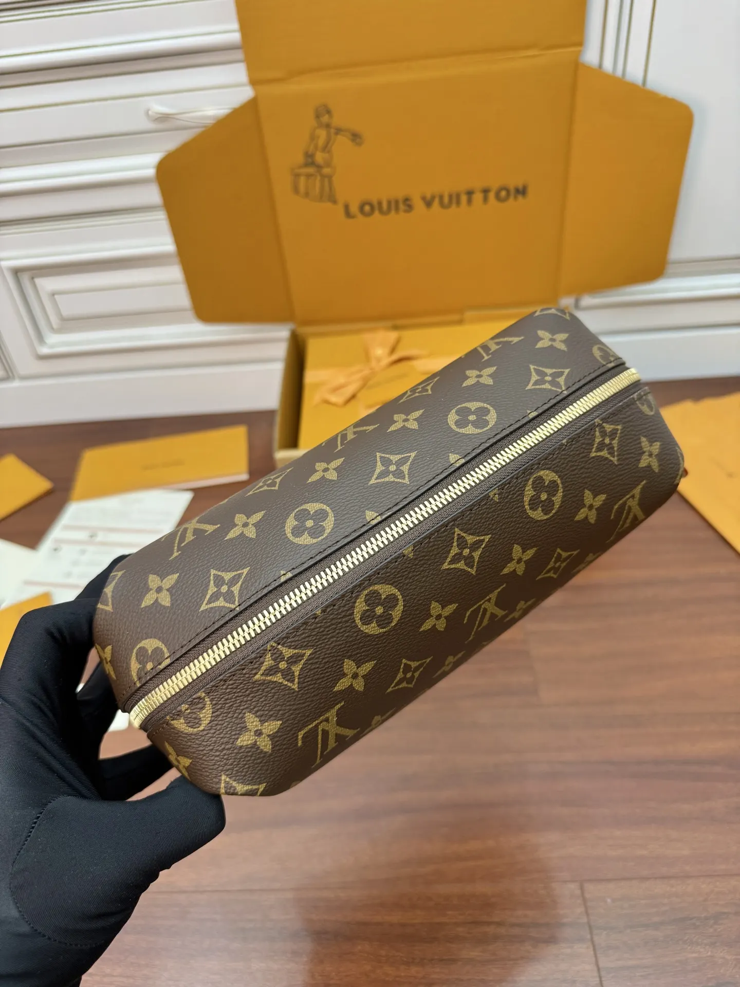 进口菱 化妆包 便携收纳款