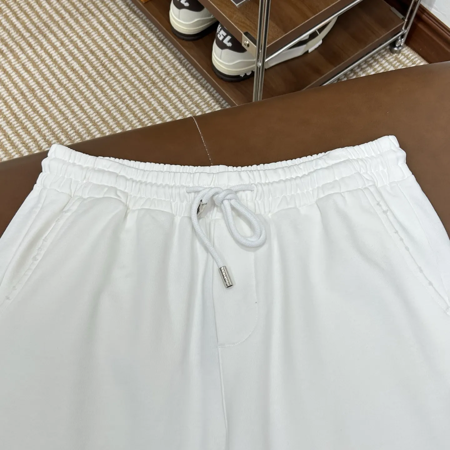 Balenciaga Cotton Monogram Shorts