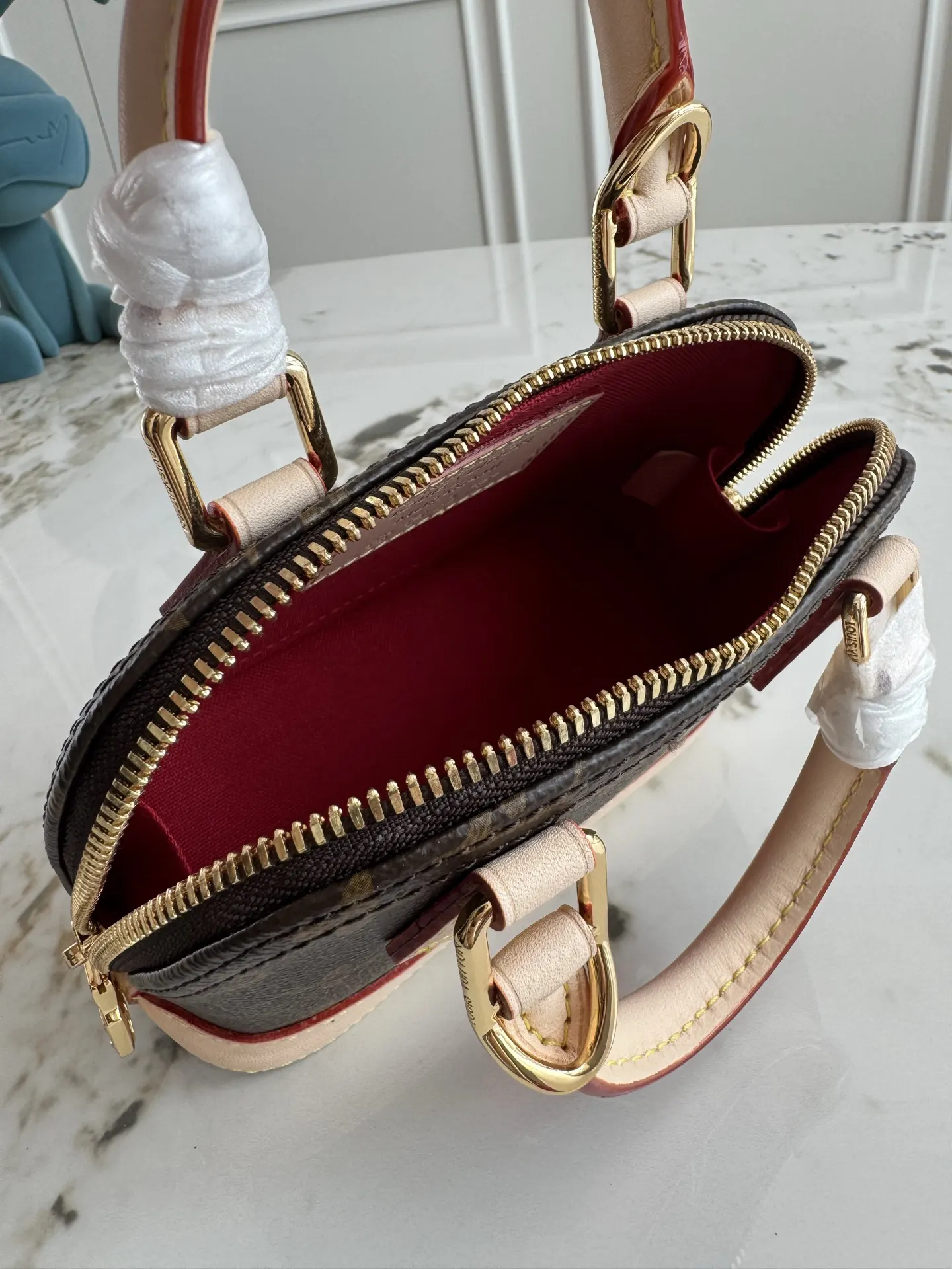 Louis Vuitton Monogram 手提包 棕色