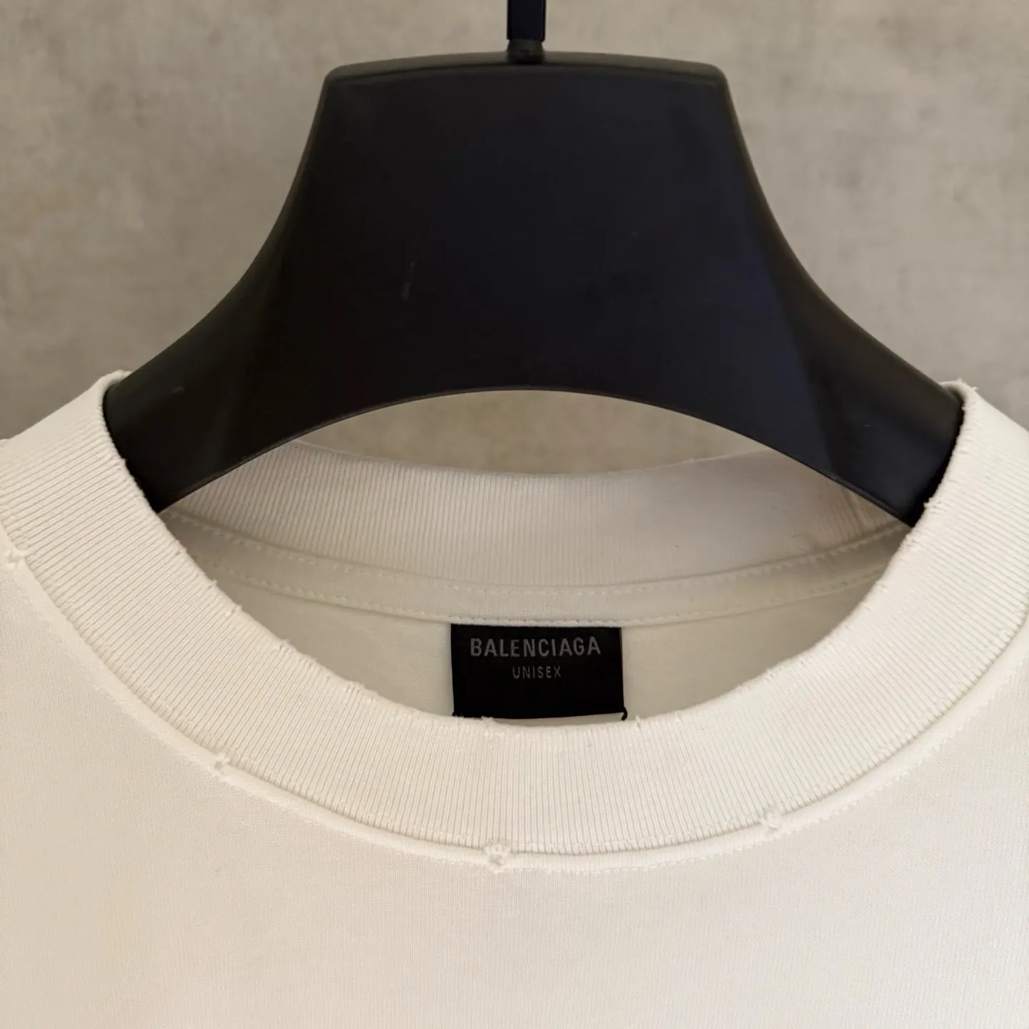 Balenciaga 25SS 刺绣 纯棉 短袖T恤