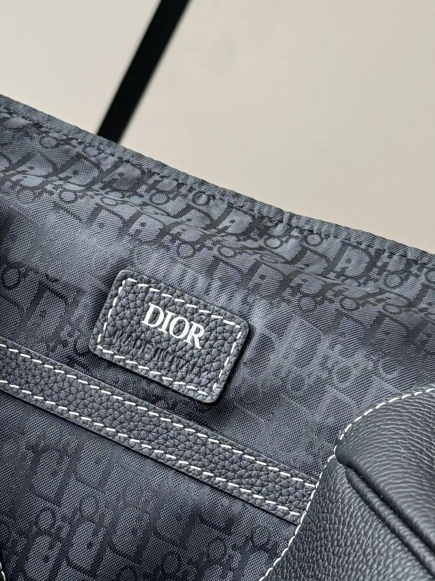 Dior Black Backpack Leather