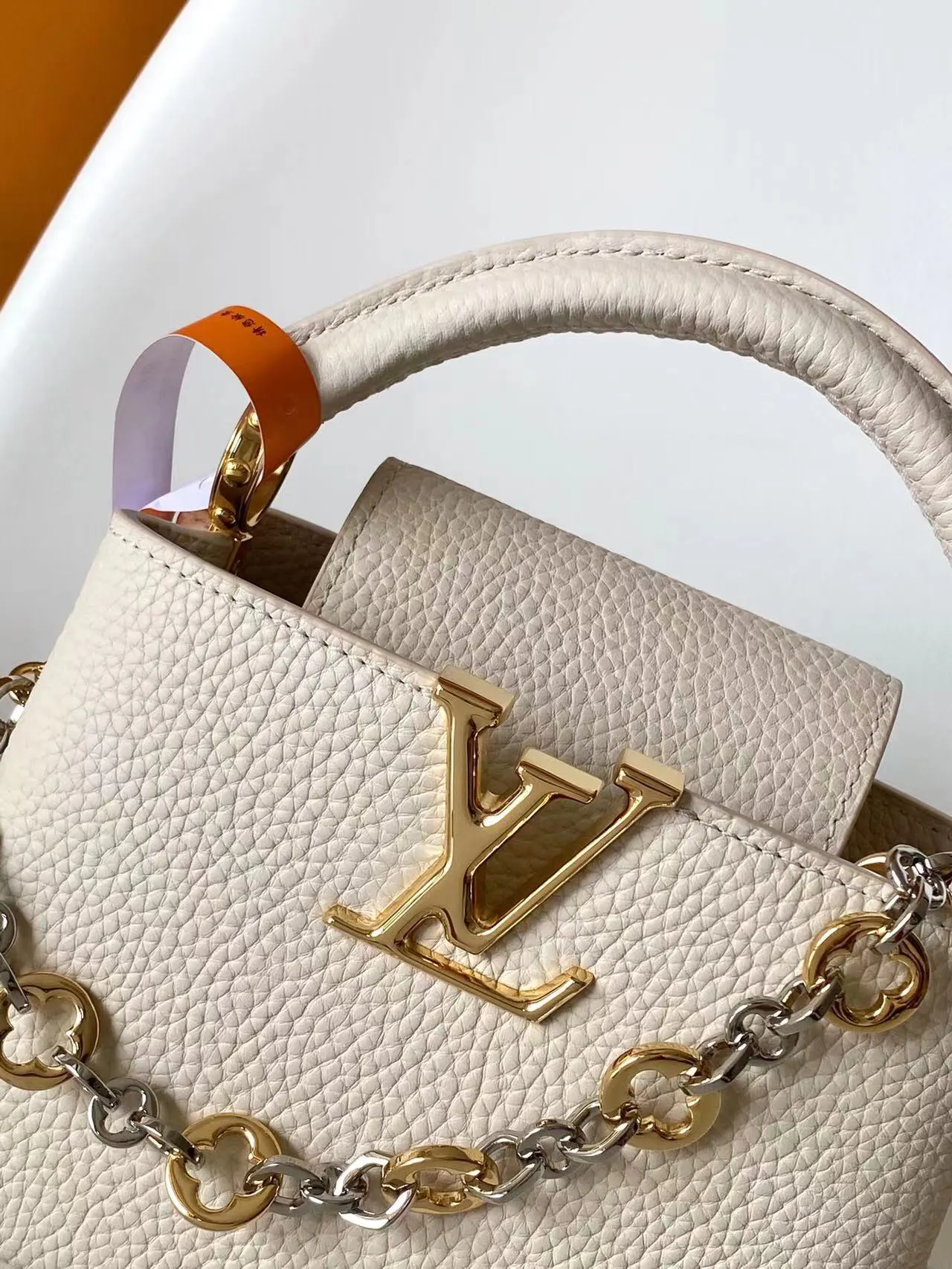 Louis Vuitton Black Chain Bag Leather