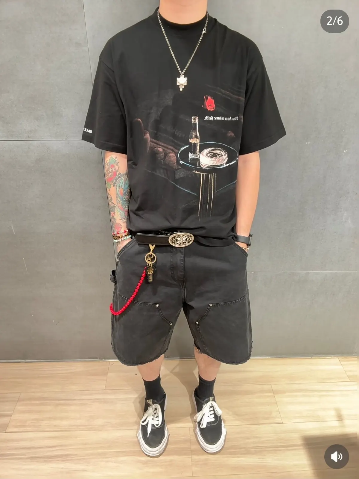 Balenciaga 黑色 純棉 Logo 短袖T恤 宽松休閒(數字12) Balenciaga 黑色 純棉 Logo 短袖T恤 宽松休閒(數字12)