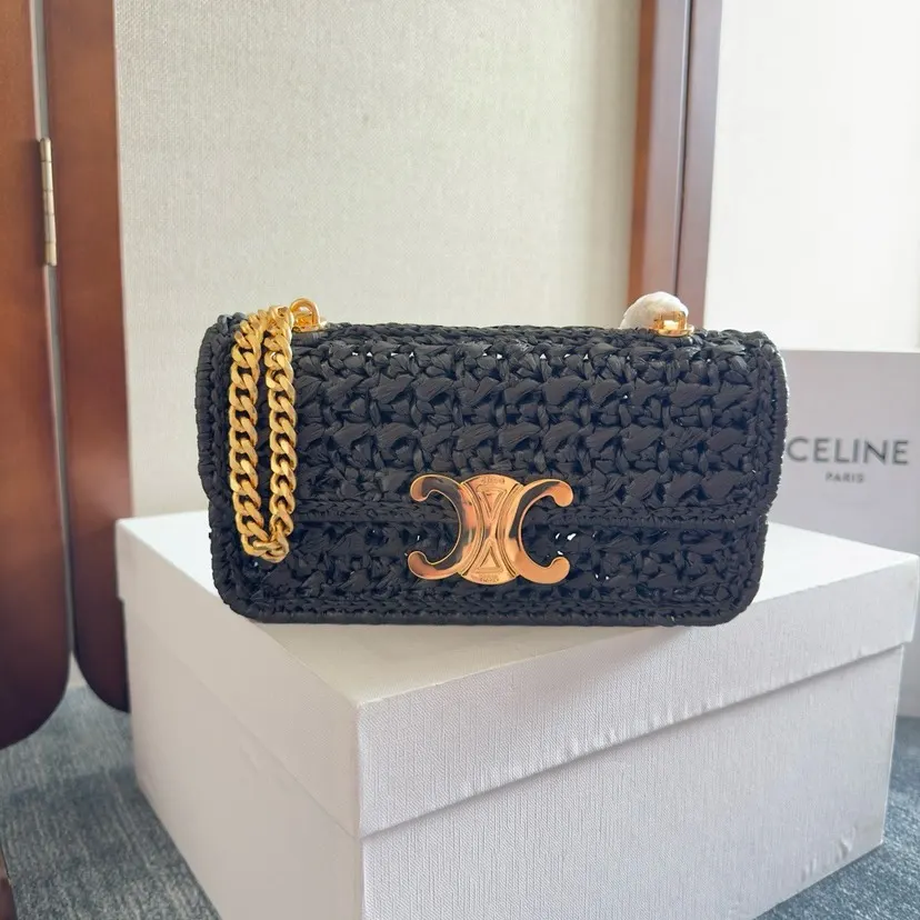 Celine Triomphe 腋下包 復古腋下背款