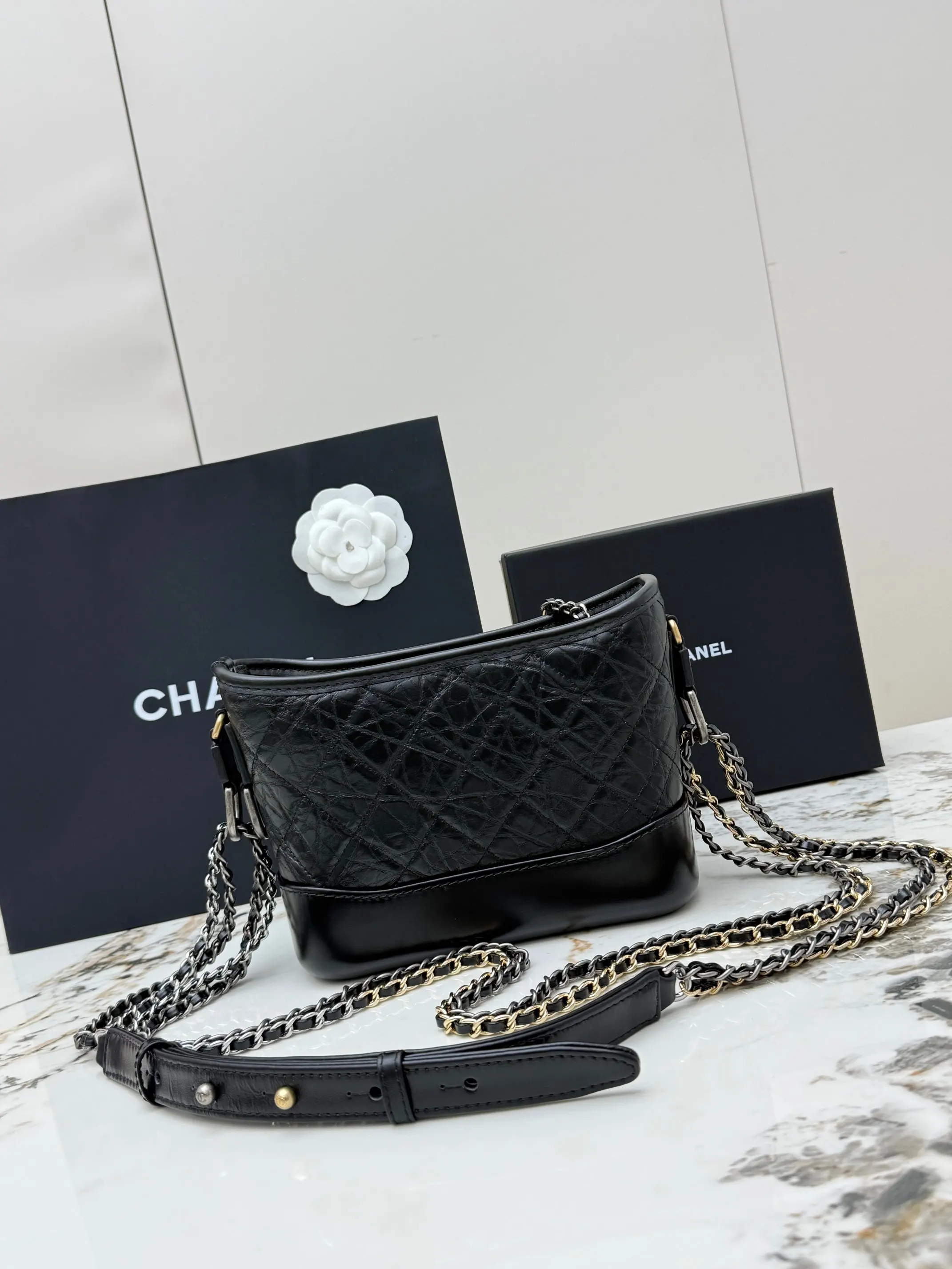 CHANEL 牛皮 链条包 精致链条款