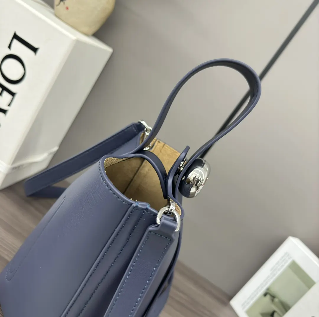 Bucket Bag Casual Leather